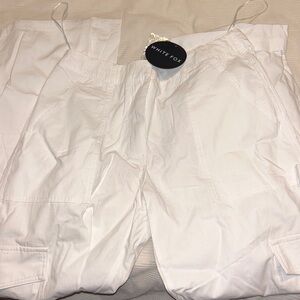 White Fox Cargo Pants